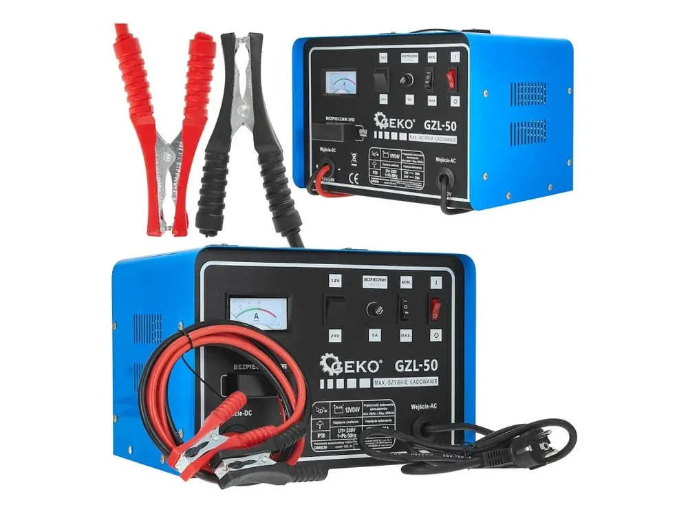 Autentický Nabíječka autobaterií 12/24V GZL-50 GEKO