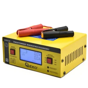 Mikroprocesorová nabíječka autobaterií LCD 6/12/24V - GEKO Super Cena