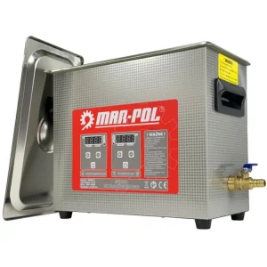Značkový Ultrazvuková čistička 180 W, 6,5 l, nerez - MAR-POL