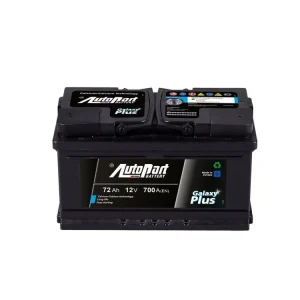 Autobaterie Galaxy Plus 72 Ah 12V, 278x175x175 mm Autentický