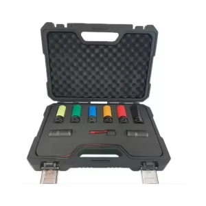 Expresní Doručení Nástrčné hlavice, úderové 1/2", 6tihran, prodloužené, na ALU kola, sada 9 ks