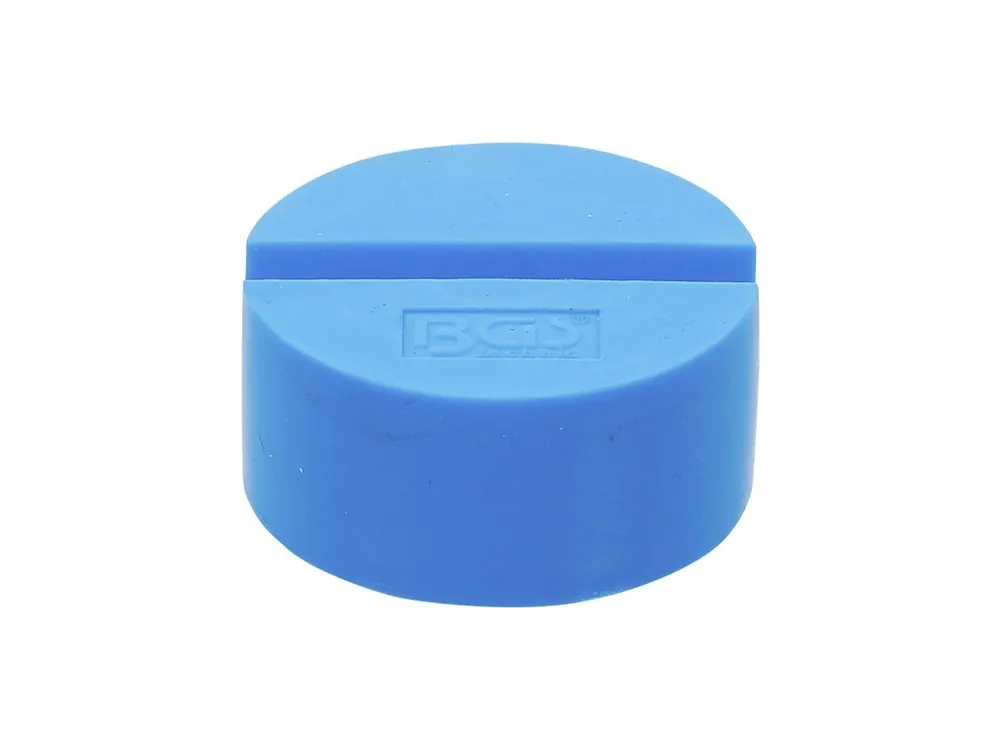 Gumová podložka zvedáku 75x35 mm, nosnost 5t, modrá barva - BGS 72112 Vrácení Zdarma