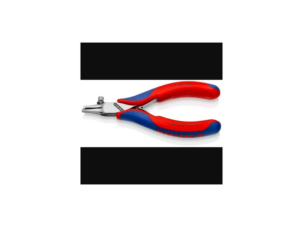 Odizolovací kleště pro elektroniku, pro průměry vodičů 0,1-0,8 mm - KNIPEX 11 92 140 Výprodej