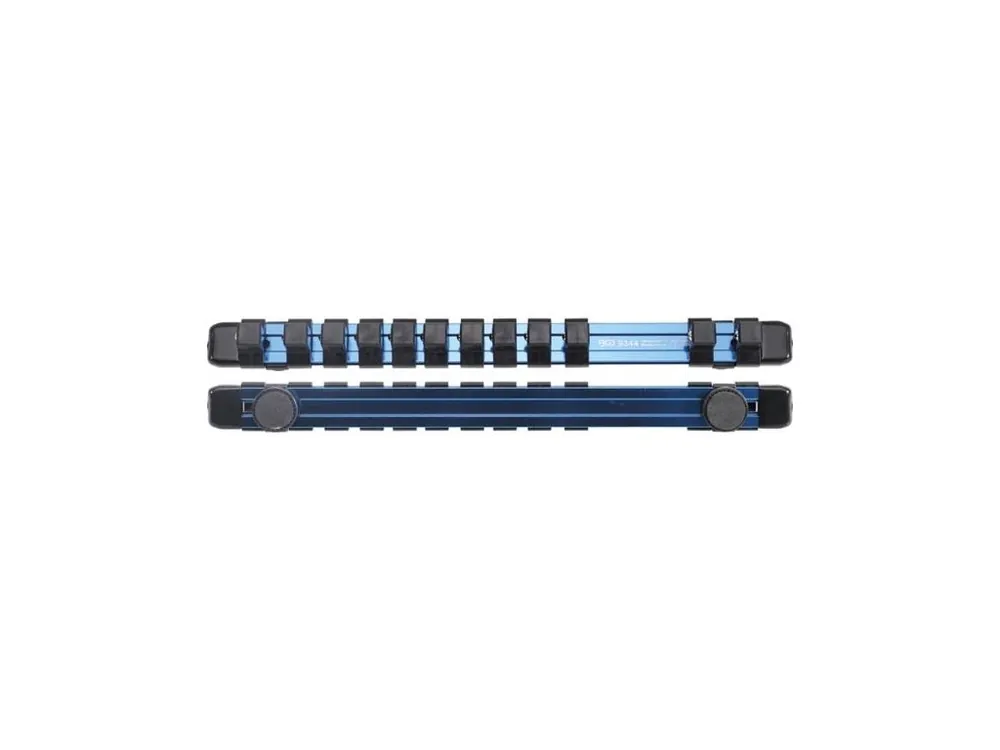 BGS Technic BGS 9344 Lišta pro upevnění 12 ks nástrčných 1/2" hlavic, magnetická Koupit Online