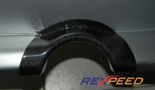 Mitsubishi Lancer Evo 7-8 - Kryt výfuku z Carbonu od REXPEED ! Novinka
