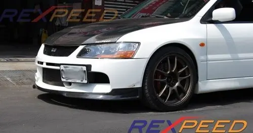 Mitsubishi Lancer Evo 9 - Přední lipa MR stylle z Carbonu od REXPEED ! Super Cena