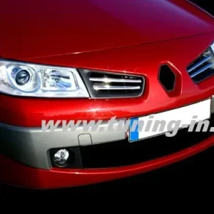 Renault Megane II 07-09 - nerez chrom lišty přední masky - OMSA LINE Koupit Online