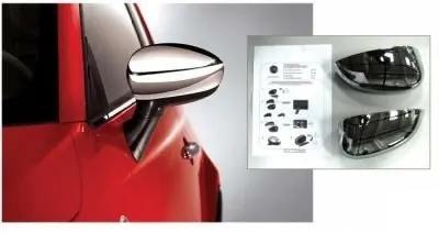 Fiat Grande Punto - nerez chrom kryty zrcátek OMSA LINE Značkový