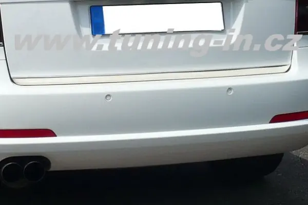 Dokud Zásoby Vydrží Octavia II sedan04-11 - NEREZ chrom lišta pod SPZ OMSA LINE