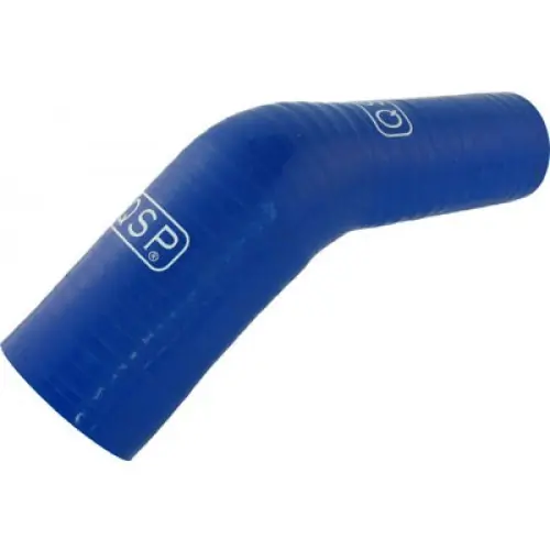 Omezená Nabídka Silikonové koleno 45° QSP - Přechod 76mm na 63mm