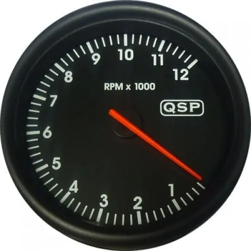 Tovární Cena Přídavný budík QSP - Otáčkoměr 12000 rpm