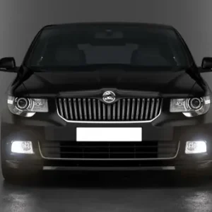 Škoda Superb II - MEGA POWER LED systém žárovek denního svícení KI-R Ověřený