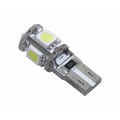 Omezená Nabídka Bílá žárovka LED - Do obrysovek 5smd led 12V Can Bus