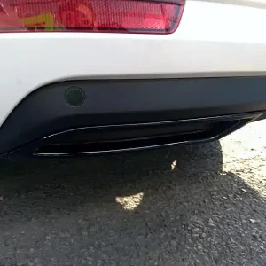 Škoda Octavia III./ Facelift - Atrapa výfuku- ABS černý lesklý Koupit Online