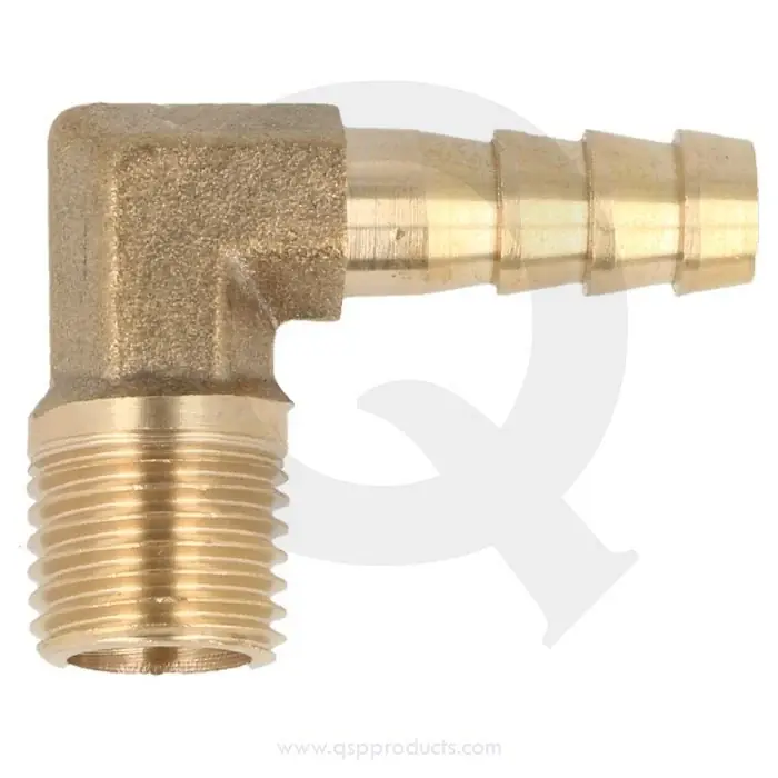 QSP - Mosazné šroubenÍ 90° s NPT (kuželovitým) závit. 8mm - 1 / 8NPT Tovární Cena