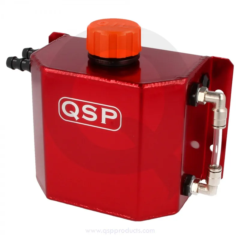 QSP - olejový tank červený hranatý 1L Ihned K Objednání