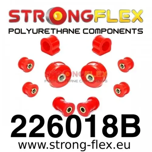 Audi A3 96-03 - uložení přední nápravy, 15-23mm, Sada Cenová Bomba