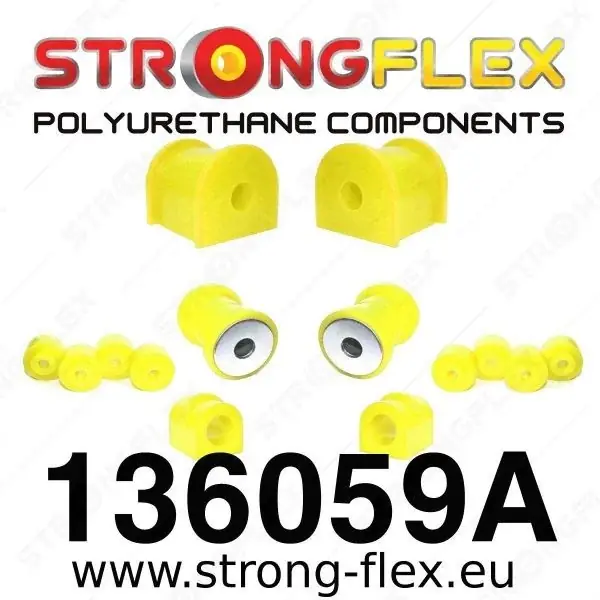 Daewoo Lanos - uložení přední nápravy ,16-22mm Sada -SPORT Pouze Dnes