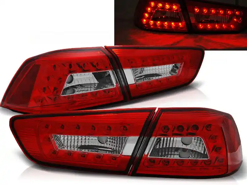 Nízká Cena MITSUBISHI LANCER 8 SEDAN 08-11 SEDAN - zadní LED světla červeno bílá