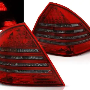 Časově Omezené MERCEDES C-KLASA W203 00-04 SEDAN - zadní LED světla červeno kouřová