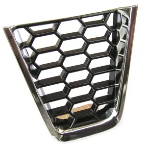 Cenový Hit Plaketka do zkoseného volantu Škoda Kodiaq I (2016 - 2020) - RS style Honeycomb BLACK / CHROME