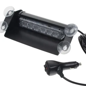 LED predátor do auta 6x3W, 12-24V, oranžový s 26 režimy blikání, 210 mm STUALARM Aktuální