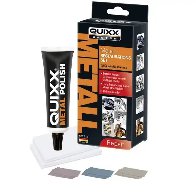 Sada na restaurování lesklých i matných kovů QUIXX METALL, 50 ml Zlevněný