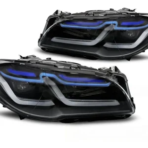 Přední světla BMW F10 / F11 13-16 černá FULL LED DRL Speciální Cena