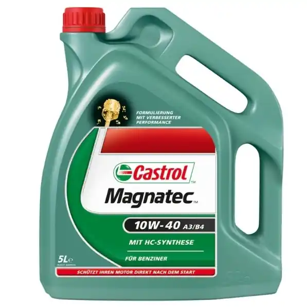 Nejlepší Cena Motorový olej Castrol 10W-40 Magnatec A3/B4 - 5 litrů