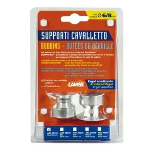 Adaptéry pro stojany motorek - stříbrné 6/8 mm - Lampa Italy Akční Nabídka