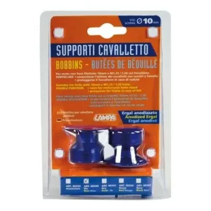 Adaptéry pro stojany motorek - modré 10 mm - Lampa Italy Finální Výprodej