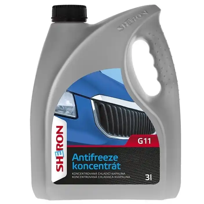 Chladící kapalina SHERON Antifreeze G11, 3 litry Výprodej