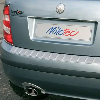 Akce Kryt prahu pátých dveří Škoda Fabia I Hatchback (1999 - 2007) - stříbrný - Milotec