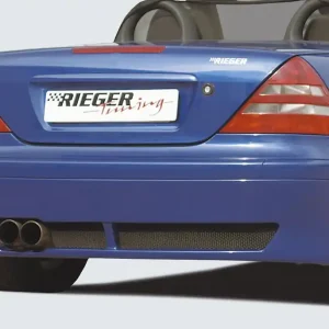 Výprodej Rieger spoiler pod zadní nárazník pro Mercedes SLK R170 roadster r.v. 01/01-, plast ABS bez povrchové úpravy, r.v. 01/2001-