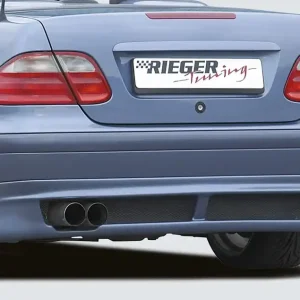 Akční Nabídka Rieger spoiler pod zadní nárazník pro Mercedes CLK W208 kabriolet, kupé, plast ABS bez povrchové úpravy