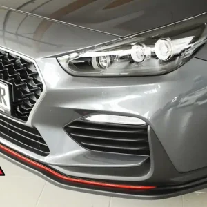 Finální Výprodej Rieger lipa pod přední nárazník pro Hyundai i30 N PDE 5-dvéř. (fastback), 5-dvéř. (hatchback), 07/17-, plast ABS bez povrchové úpravy