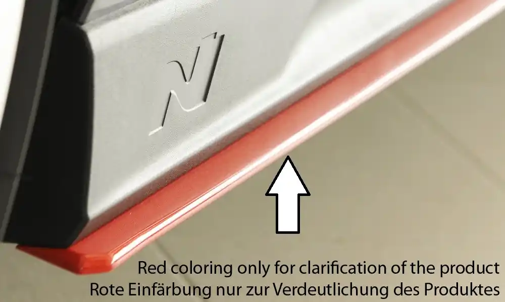 Cenová Bomba Rieger spoiler pod boční práh mont. strana pravá pro Hyundai i30 N-Performance PDE 5-dvéř. (fastback), 5-dvéř. (hatchback), r.v. 07/17-, plast ABS bez povrchové úpravy