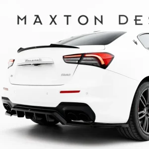 Maserati Ghibli Modena Mk3 Facelift, spoiler zadního nárazníku s žebrováním, Maxton Design Pouze Dnes