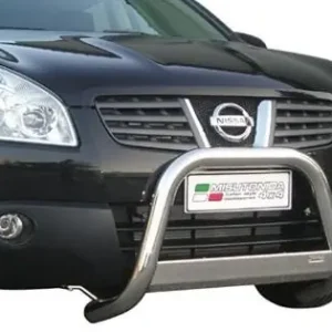 Nízká Cena Nissan Qashqai nerezový přední ochranný rám 63mm