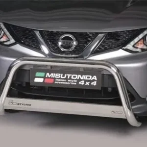 Nissan Qashqai II nerezový přední ochranný rám 63mm Tovární Cena