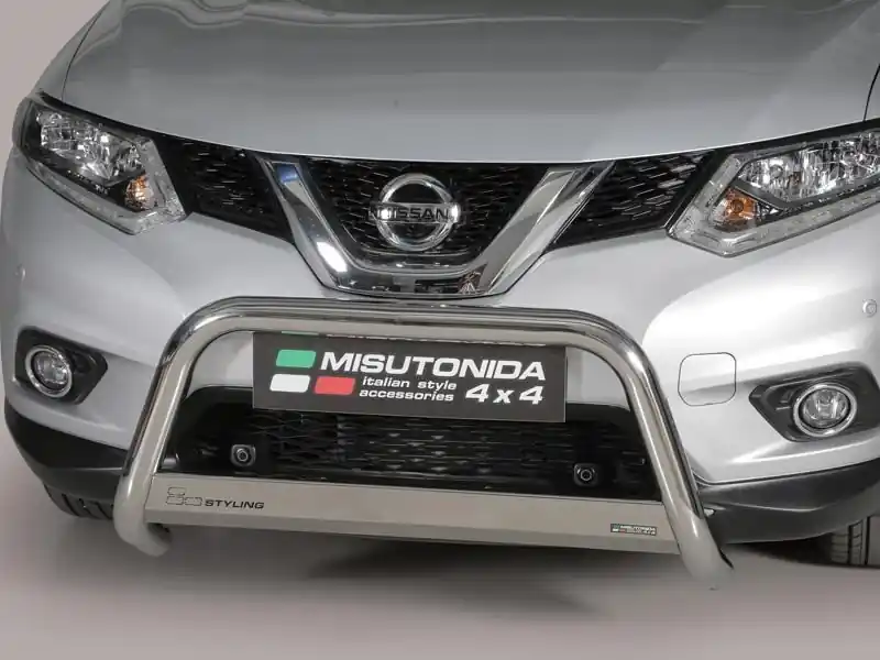 Autentický Nissan X-Trail III nerezový přední ochranný rám 63mm