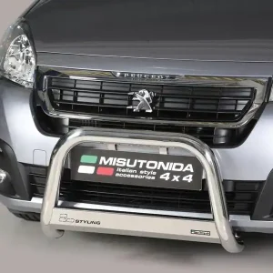 Nejprodávanější Peugeot Partner / Citroen Berlingo nerezový přední ochranný rám 63mm