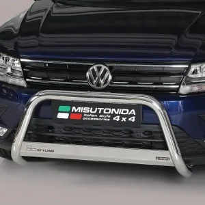 Volkswagen Tiguan II nerezový přední ochranný rám 63mm Novinka