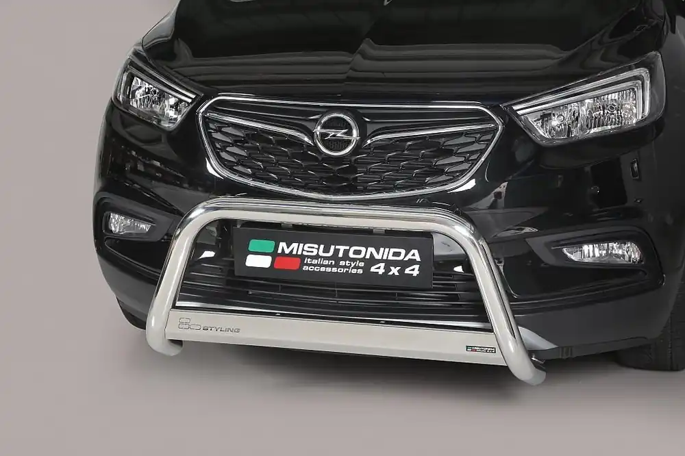 Tovární Cena Opel Mokka X nerezový přední ochranný rám 63mm