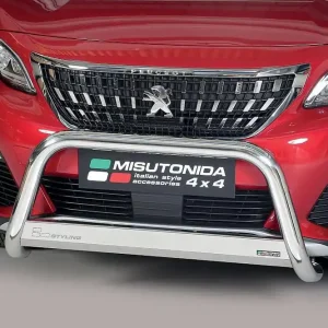 Peugeot 3008 nerezový přední ochranný rám 63mm Akční Nabídka