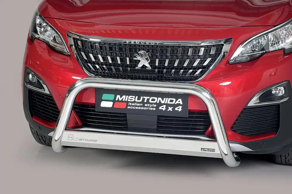 Peugeot 3008 nerezový přední ochranný rám 63mm Akční Nabídka