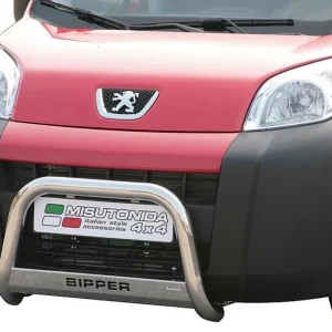 Peugeot Bipper nerezový přední ochranný rám 63mm Nízká Cena