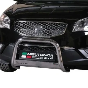 SsangYong Korando III nerezový přední ochranný rám 63mm Jen Po Omezenou Doba