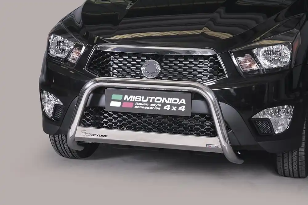 Sezónní Sleva SsangYong Actyon Sports FL nerezový přední ochranný rám 63mm