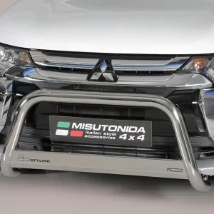 Výhodná Nabídka Mitsubishi Outlander III facelift nerezový přední ochranný rám 63mm